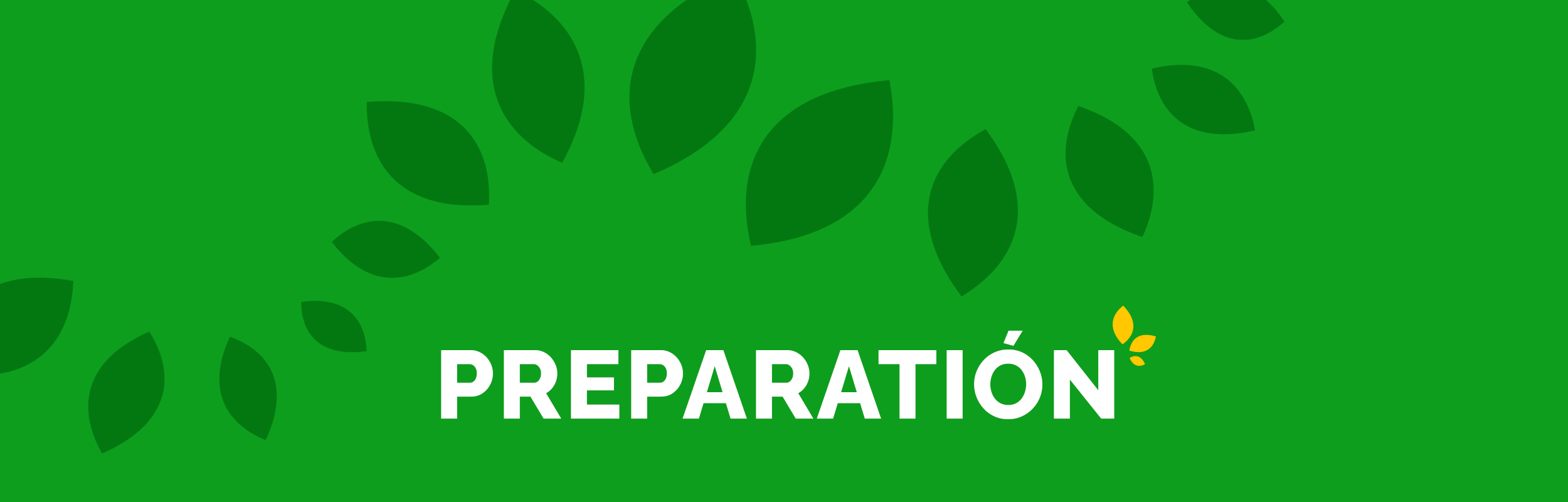 Preparación - Banner