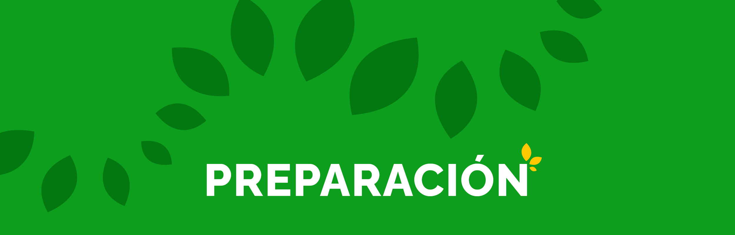 Preparación - Banner